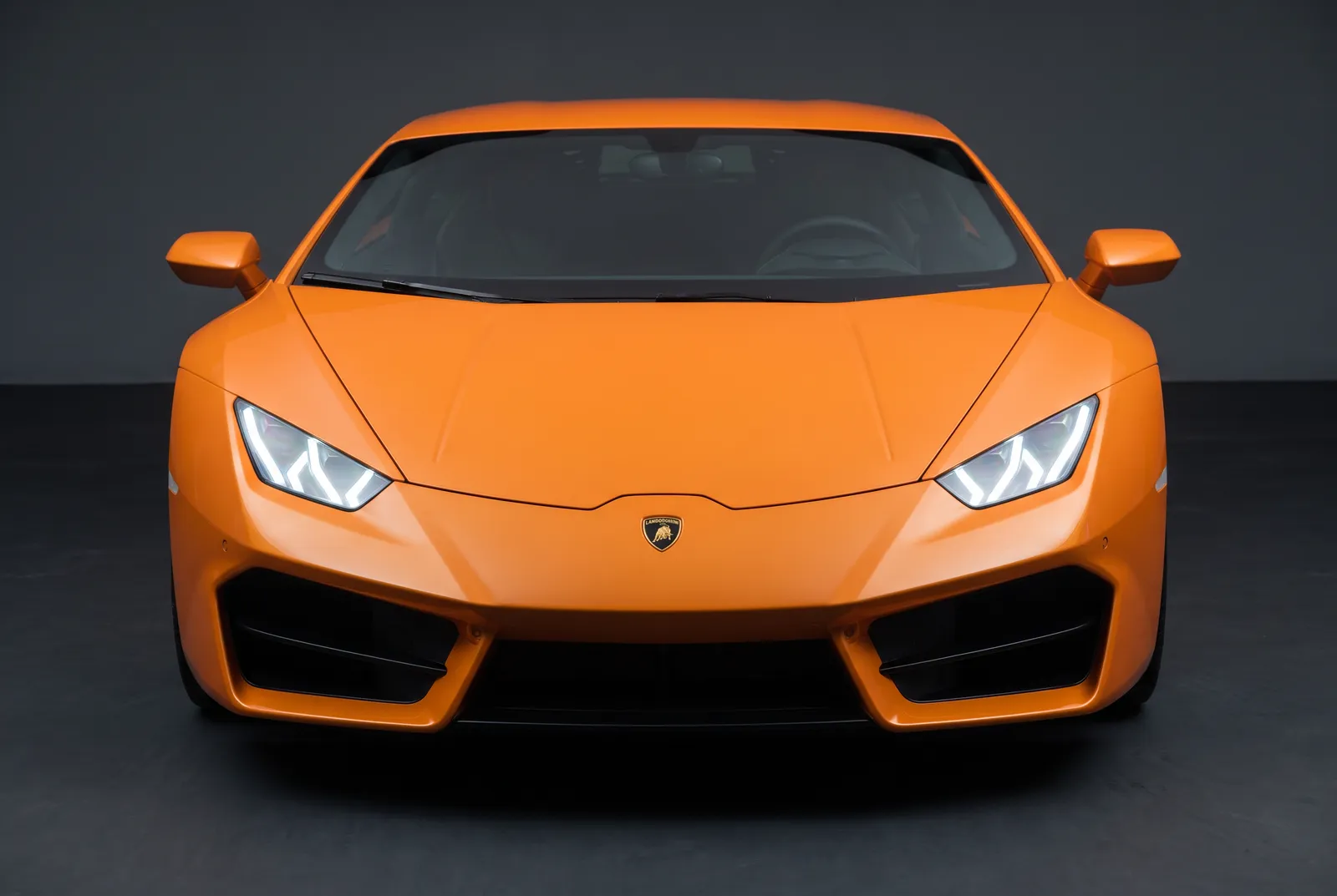 Detail van een Lamborghini